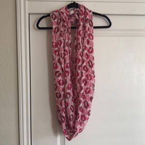 Lipstick Smooch Infinity Scarf
